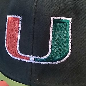 Miami Lights Up!! Hurricanes hat